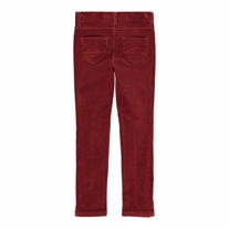 NAME IT Skinny Fit Velour Bukser Spiced Apple